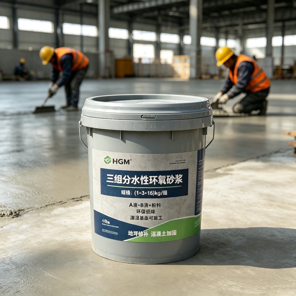 通城三组份水性环氧砂浆